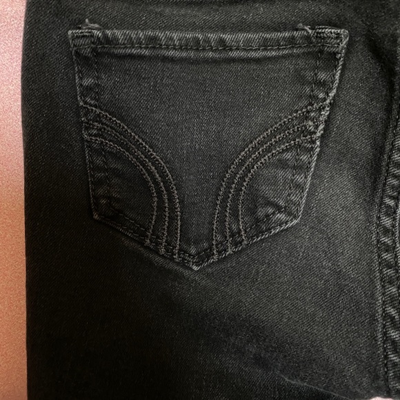 HOLLISTER FADED BLACK JEANS - Picture 3 of 4